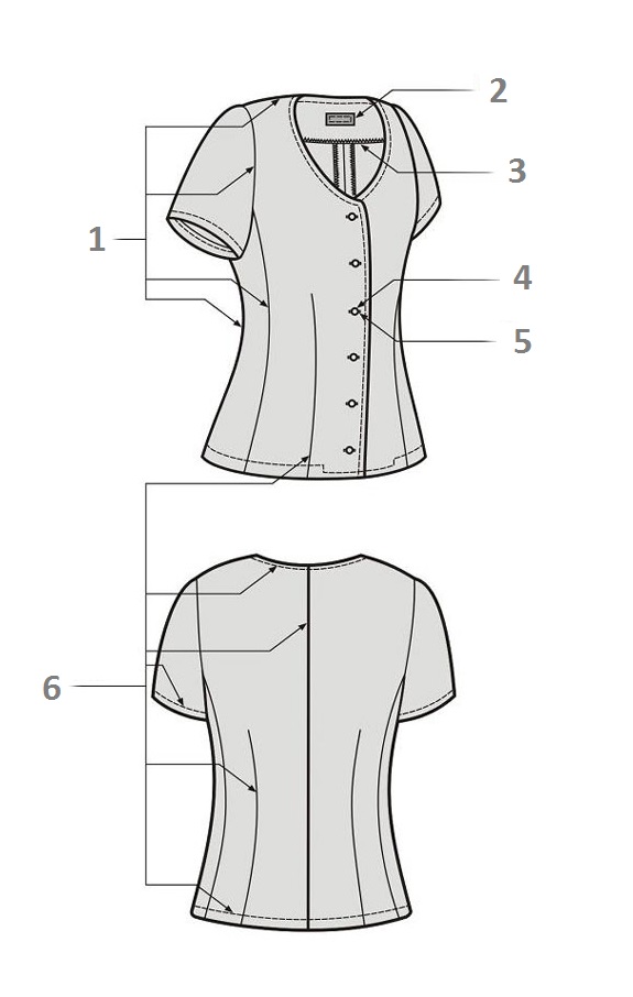Картинка Женская блуза от магазина Promily Женская блуза от магазина Promily