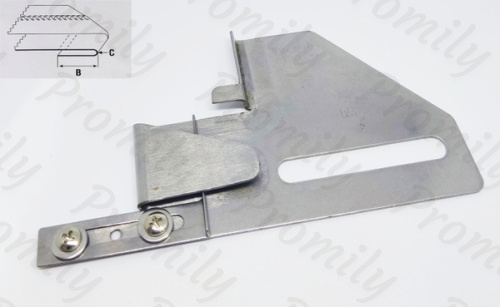 Приспособление "подгиб" KHF-22 (DYU 205) Подгибка одинарным подворотом от магазина Promily в Санкт-Петербурге