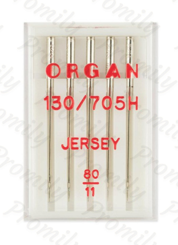 Иглы джерси № 80, Organ, 5 шт от магазина Promily в Санкт-Петербурге