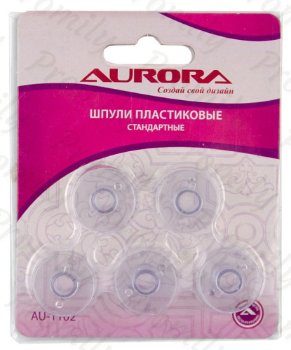 Шпульки для швейных машин Aurora AU-1102 пластиковые 5шт от магазина Promily в Санкт-Петербурге