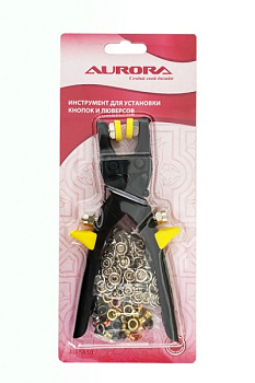 ИНСТРУМЕНТ ДЛЯ УСТАНОВКИ КНОПОК И ЛЮВЕРСОВ Aurora AU-SA50 от магазина Promily в Санкт-Петербурге