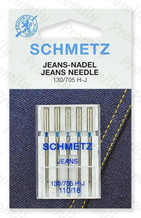 Иглы для джинсы № 110, Schmetz, 5шт от магазина Promily в Санкт-Петербурге