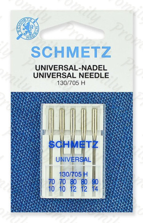 Иглы стандартные №70(2), 80(2), 90, Schmetz, набор 5 шт от магазина Promily в Санкт-Петербурге